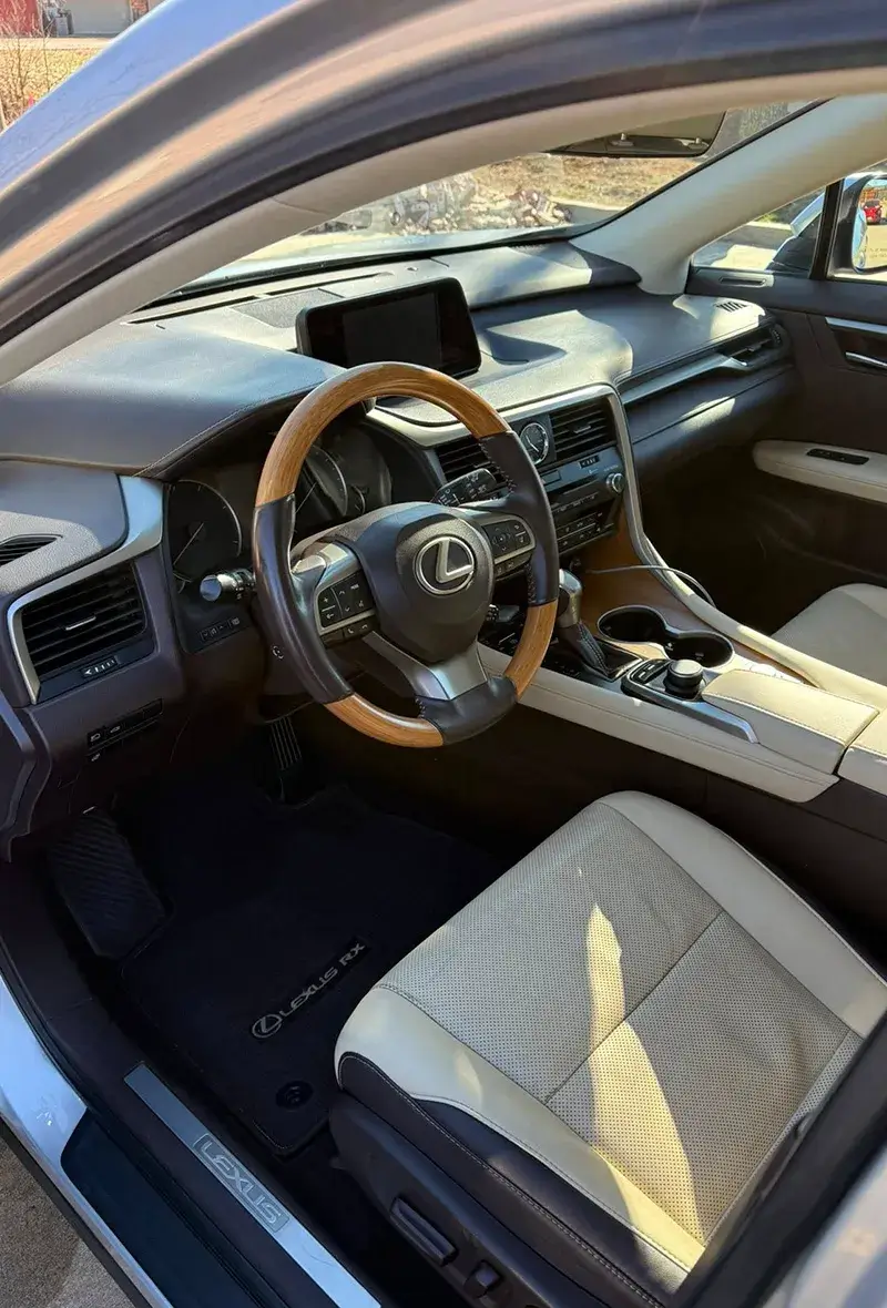Interior of Lexus